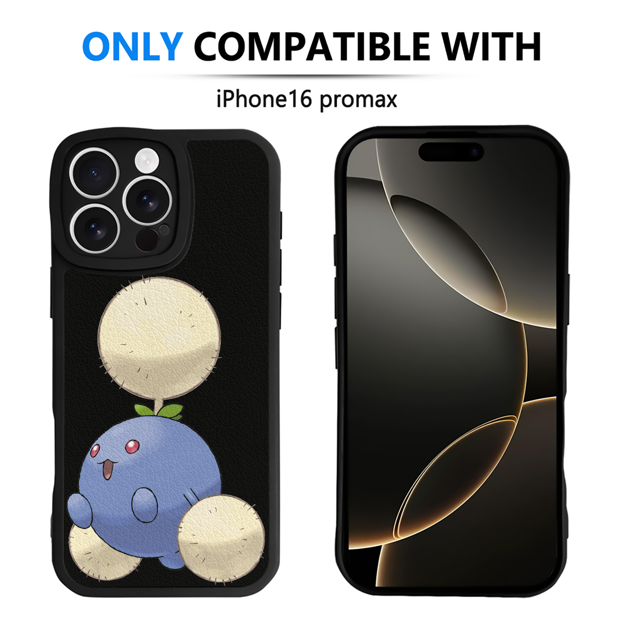 （画像用） ポケットモンスター Pokémon 【iPhone 16シリーズ対応】シリコンスマホケース（レザー調） 材質：シリコン